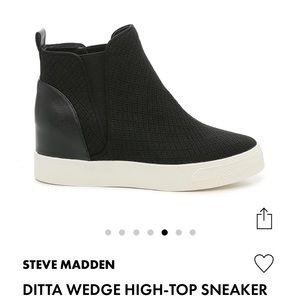 Steve Madden Ditta Wedge High Top Sneakers